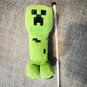MINECRAFT Creeper Stuffy Green Plush Toy